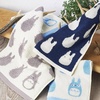 image:imageStudio Ghibli  My Neighbor Totoro  White Totoro Marushin Silhouette Towel Series  Bath Towel