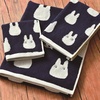 image:imageStudio Ghibli  My Neighbor Totoro  White Totoro Marushin Silhouette Towel Series  Bath Towel