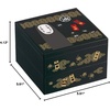 image:imageStudio Ghibli  Spirited Away  No Face Skater Traditional Japanese Lacquer Ware  2 Tier Bento Box