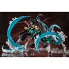image:imageTAMASHII NATIONS  Demon Slayer Kimetsu no Yaiba  Akaza SHFiguarts Action FigureWater Breathing Effect Set