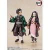 image:imageTAMASHII NATIONS  Demon Slayer Kimetsu no Yaiba  Zenitsu Agatsuma SHFiguarts Action FigureTanjiro Kamado