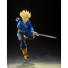 image:imageTAMASHII NATIONS  Dragon Ball Z  Cell First Form Reissue SHFiguarts Action FigureSuper Saiyan Trunks the Boy from the Future