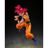 image:imageTAMASHII NATIONS  Dragon Ball Z  Super Saiyan Vegeta Dangerous Pride SHFiguarts Action FigureSuper Saiyan God Son Goku God Aura