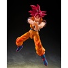image:imageTAMASHII NATIONS  Dragon Ball Z  Super Saiyan Vegeta Dangerous Pride SHFiguarts Action FigureSuper Saiyan God Son Goku God Aura