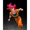 image:imageTAMASHII NATIONS  Dragon Ball Z  Super Saiyan Vegeta Dangerous Pride SHFiguarts Action FigureSuper Saiyan God Son Goku God Aura