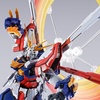 image:imageTAMASHII NATIONS  Mobile Fighter G Gundam  Burning Gundam amp Burning Gundam Second Metal Build Action Figure