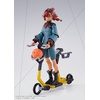 image:imageTAMASHII NATIONS  Mobile Suit Gundam The Witch from Mercury  Miorine Rembran Bandai Spirits SHFiguarts Action FigureSuletta Mercury Regular Uniform Ver  Haro Bike