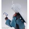 image:imageTAMASHII NATIONS  Mobile Suit Gundam The Witch from Mercury  Miorine Rembran Bandai Spirits SHFiguarts Action FigureSuletta Mercury Regular Uniform Ver  Haro Bike
