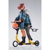image:imageTAMASHII NATIONS  Mobile Suit Gundam The Witch from Mercury  Miorine Rembran Bandai Spirits SHFiguarts Action FigureSuletta Mercury Regular Uniform Ver  Haro Bike