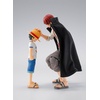 image:imageTAMASHII NATIONS  One Piece  Boa Hancock Marineford SHFiguarts Action FigureShanks  Monkey D Luffy Childhood