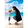 image:imageTAMASHII NATIONS  One Piece  Boa Hancock Marineford SHFiguarts Action FigureShanks  Monkey D Luffy Childhood