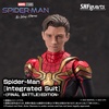 image:imageTAMASHII NATIONS  SpiderMan No Way Home  SpiderMan Integrated Suit Final Battle Edition Bandai Spirits SHFiguarts Action Figure
