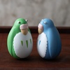 image:imageensky  The Boy and The Heron  YR17 Tilting Figure Collection The Parakeet Blue and Green Studio Ghibli Official Merchandise