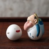 image:imageensky  The Boy and The Heron  YR18 Tilting Figure Collection The Gray Heron and Warawara Studio Ghibli Official Merchandise
