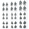 image:imageBandai Hobby  03 Option Parts Set Gunpla 03 Build Hands Rectangular Shape Bandai Spirits Model Kit