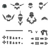 image:imageBandai Hobby  30 Minute Missions  16 Option Parts Set 7 Customize Heads B Bandai Spirits 30 MM Model Kit