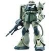 image:imageBandai Hobby  Mobile Suit Gundam  MS06F Zaku II Green PG Model Kit