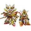 image:imageBandai SDW Heroes Goku Impulse Gundam amp Sanzang Strike Freedom Gundam Set SD Model Kits