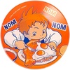 image:imageStudio Ghibli  Howls Moving Castle  Bacon and Eggs Benelic Yummy Mini Glass Plate CollectionBacon and Eggs
