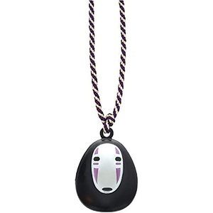 image:image Ensky Spirited Away No Face Bell Keychain  Official Studio Ghibli Merchandise