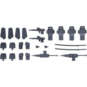 image:imageBandai Hobby  AMAIM Warrior at the Borderline  AMAIM Warrior at the Borderline Weapon Set 5 Bandai Spirits HG 172 Model Kit
