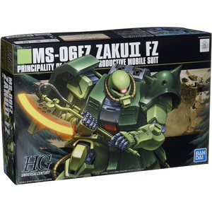 image:imageBandai Hobby  Gundam 0080  87 MS06F Zaku II FZ HGUC 1144 Model Kit