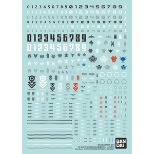 image:imageBandai Hobby  Gundam Seed Destiny  GD130 RG 1144 Force Impulse Bandai Spirits WaterSlide Decals30 Minute Missions Water Decals Multiuse