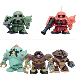 image:imageBandai Hobby  Mobile Suit Gundam  BB Senshi Mobile Suit Gundam Principality of Zeon Mobile Suit Set SD Model Kit