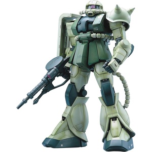image:imageBandai Hobby  Mobile Suit Gundam  MS06F Zaku II Green PG Model Kit