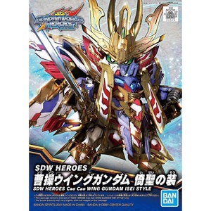 image:imageBandai Hobby  SD Gundam World Heroes  Cao Cao Wing Gundam Isei Style Bandai Spirits Model KitSmall