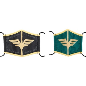 image:imageBandai Namco  Mobile Suit Gundam  Zabi Family Symbol Gundam CharaMask Face Mask 2 Pack