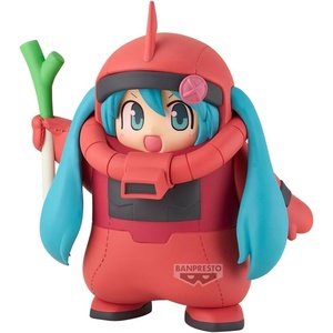 image:imageBanpresto  Gundam 45th x Hatsune Miku  Chars Zaku Costume Hatsune Miku ver Figure