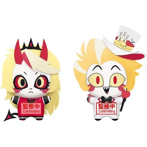image:imageBanpresto  Hazbin Hotel  vol 4 Charlie Morningstar Battle Version amp Lucifer Morningstar Chibigurumi Plush