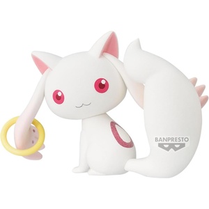 image:imageBanpresto  Puella Magi Madoka Magica The Movie Rebellion  Kyubey ver A Bandai Spirits Fluffy Puffy Figure