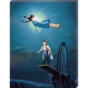 image:imageEnsky  Castle in the Sky  The Girl Who Fell from The Sky 366 Piece ArtBoard Jigsaw Puzzle Canvas Style