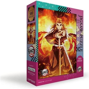 image:imageEnsky  Demon Slayer The Movie Mugen Train 500 Piece Jigsaw Puzzle 3 500375