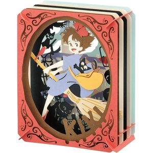 image:imageEnsky  Kikis Delivery Service Kikis Memories of Koriko Paper Theater PT049N  Official Studio Ghibli Merchandise