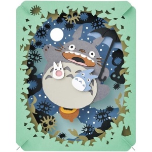 image:imageEnsky  My Neighbor Totoro  Illuminated by The Moon Paper Theater Craft PT048