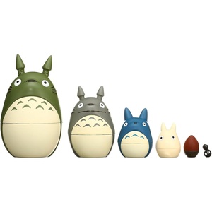 image:imageEnsky  My Neighbor Totoro  Totoro Nesting Dolls  Official Studio Ghibli Merchandise