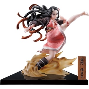 image:imageIchibansho Figure  Demon Slayer Kimetsu no Yaiba  Nezuko Kamado Demon Form Advancing Version The City Where Demons Dwell Bandai Spirits Collectible Statue