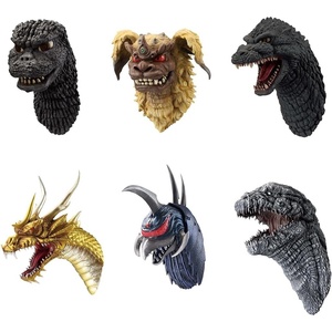 image:imageIchibansho Figure  Godzilla  Godzilla Monster Head Magnets Complete Set of 6 Monster Biographies G Zakka