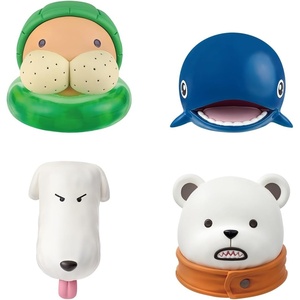 image:imageIchibansho Figure  One Piece  One Piece Head Magnet Animals Zakka Magnet Complete Set