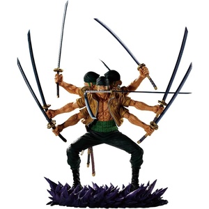 image:imageIchibansho Figure  One Piece  Roronoa Zoro Genealogy of Swordsmans Soul Bandai Spirits Collectible Statue