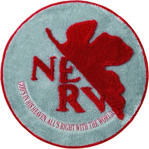image:imageMarushin  Evangelion  NERV Logo Floor Mat  Official Evangelion Merchandise