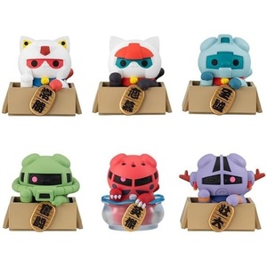 image:imageMegahouse  Mobile Suit Gundam  Nyandam Luckycat Complete Set Mega Cat Project Figure