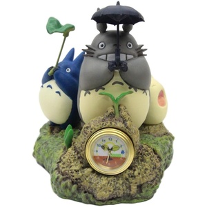 image:imageStudio Ghibli  Kikis Delivery Service  Jiji and Stuffed Plush Jiji Benelic Statue Desk ClockGray