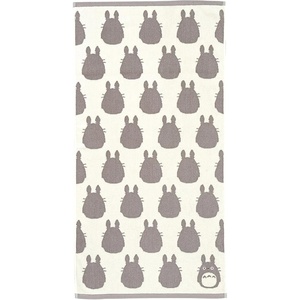 image:imageStudio Ghibli  My Neighbor Totoro  Grey Totoro Marushin Silhouette Towel Series  Bath Towel