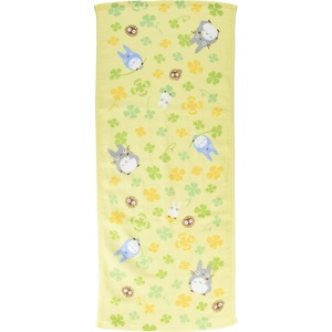 image:imageStudio Ghibli  My Neighbor Totoro  My Neighbor Totoro Flower Pink and White Marushin Imabari Gauze Series Face TowelClovers