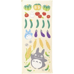 image:imageStudio Ghibli  My Neighbor Totoro  My Neighbor Totoro Flower Pink and White Marushin Imabari Gauze Series Face TowelVegetable