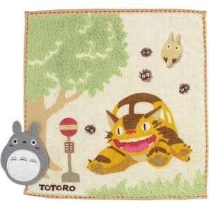 image:imageStudio Ghibli  My Neighbor Totoro  Totoro at Catbus Station Marushin Mini Towel